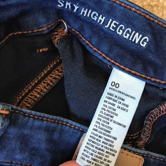 American Eagle sky high legging 00 ae Jeans - Picture 5 of 7